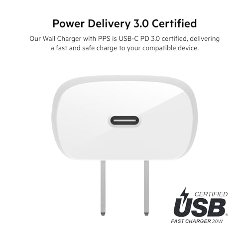 Belkin 30W Compact USB C Charger Block, Fast Charging for Travel - image 5