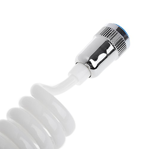 Manguera ducha acero inoxidable flexible de repuesto universal para plomería de inodoro y bidé 6