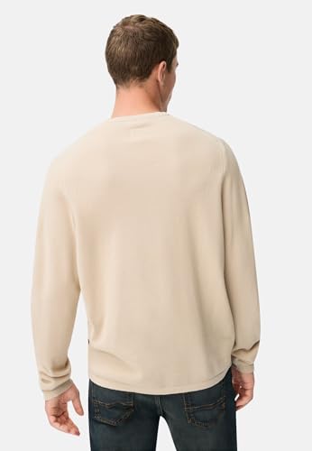 camel active Herren Pullover aus Reiner Baumwolle Hafer, Menswear-L – Ansicht 3