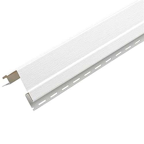 Itakeep'R G65G365H65H 4 Inch Outside 5 Ft Corner Post Trim Bead Exterior Home Vinyl Siding Building Angle House Construction Molding Outdoor White cover
