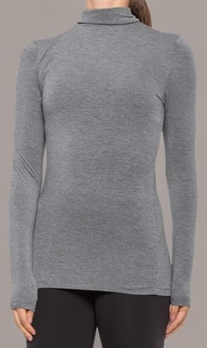 Image of Cuddl Duds Women's Softwear with Stretch Long Sleeve Turtle Neck Top