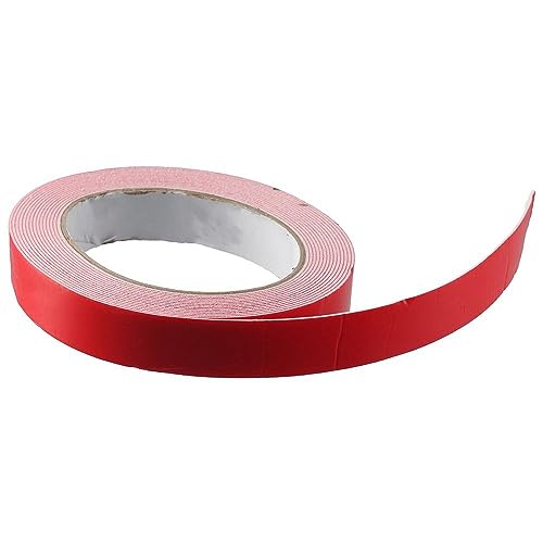 Image of Double Sided Foam Tape, 16.5ft x 1in White PE Foam Tape Soft Mounting Tape, 2 Sided Strong Adhesive Tape for Car & Gap Filling Mountings, Office Decor, Home Decor (0.04in Thick)