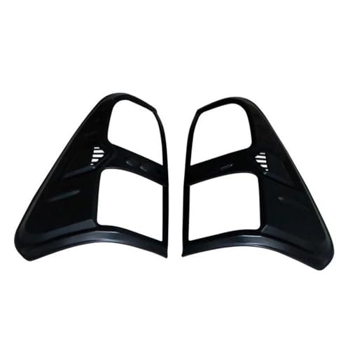 Cubierta luces traseras Hilux Revo Rocco 2016-2022 en negro mate
