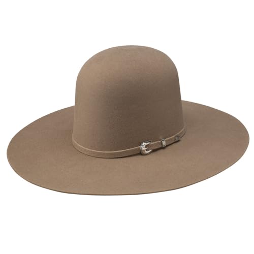 RESISTOL Youth Pecan Brockton Open Crown 4 1/4in Brim Hat Multicolored