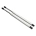 Rear Tailgate Struts Compatible With Jeep Cherokee KL 2013-2022 Trunk Boot Lift Supports Springs Rods Shock Absorber Back Door Stay Dampers(Silver carbon fiber)