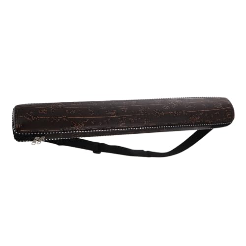 Milisten Hole Flute Carrying Bag Flute Case Storage Organizer with Adjustable Strap for Wind Instruments Portable and Protective