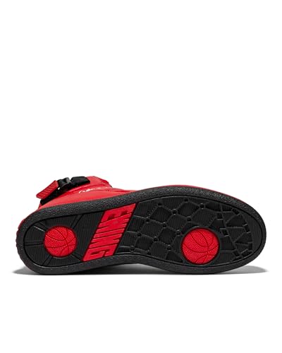 Ewing Patrick Athletics 33 HI Orion Hybrid Sneakers - Red/Black/White4