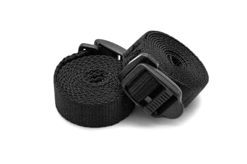 Coghlan's 48-Inch Sleeping Bag Straps, 2-Pack, Universal Fit with Quick-Release Buckles, Durable...