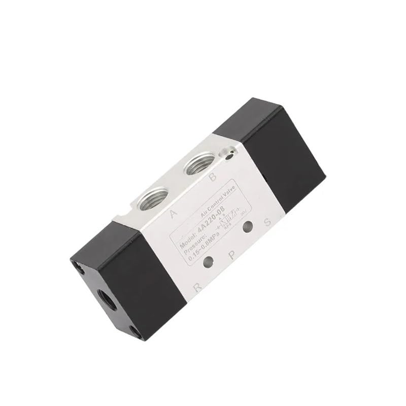 Éliminez les fuites d'air avec la vanne pneumatique 1/4" 4A220-08 robuste