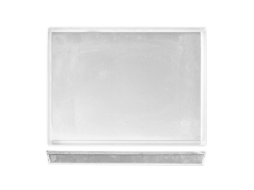 PARDINI Omnia Tablett Ofen-Aluminium, Silber, 40 x 30 cm