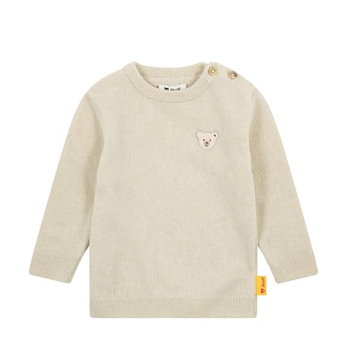 Steiff Pullover pull-over mixte enfant en maille chaude pour automne hiver
