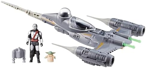 Hasbro Collectibles - Star Wars: The Mandalorian - Epic Hero Series - The Mandalorian's N-1 Starfighter Set