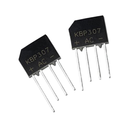 Pont redresseur KBP307 3A 600V pont plat DIP-4 redressement tension AC DC 20pcs