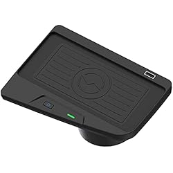 Cargador Inalambrico Bmw Serie 1 EVURU Cargador de Coche Qi Estándar Cargador inalámbrico 1 0W iOS Carga RÁPIDA Ajusta para BMW 3 Serie 2016-2018 Fit for 4 Series 2018-2020 Cargador inalámbrico