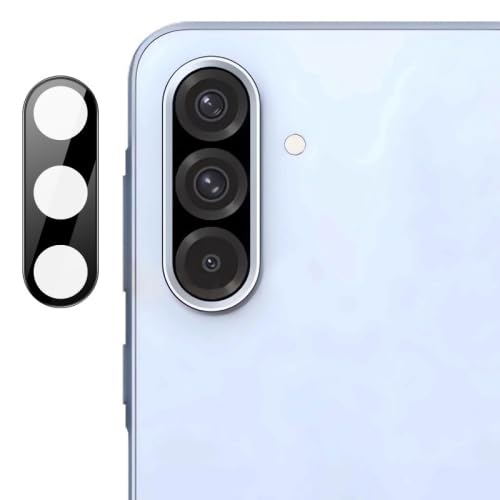 Image of ZARALA Glass Camera Lens Protector For Samsung Galaxy A36 5G [9H Hardness] [6D Lens Protector ] [Easy Installation] Black