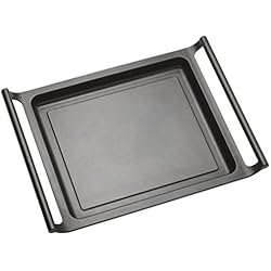 Cacerolas Para Parrilla De Induccion BRA Efficient - Plancha asador liso, 45 cm, aluminio fundido con antiadherente Teflon Platinum Plus