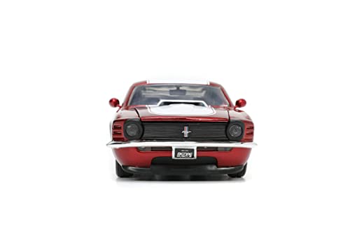 Jada Big Time Muscle 1:24 1970 Ford Mustang Boss 429 Rojo miniatura 3