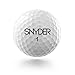 SNYDER - SNY DIST Premium Golfbälle | 20 Stück im Ballnetz | Ideal für: Maximale Ballgeschwindigkeit, Lange Schläge & gerade Flugbahnen | Golfball Farbe: White