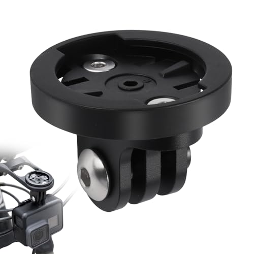 Support d'Ordinateur Guidon de Vélo, Support Compteur pour Garmin GPS Edge et Varia Go Pro Supports pour Garmin Varia, Diamètre de l'Orifice 22 mm Général...