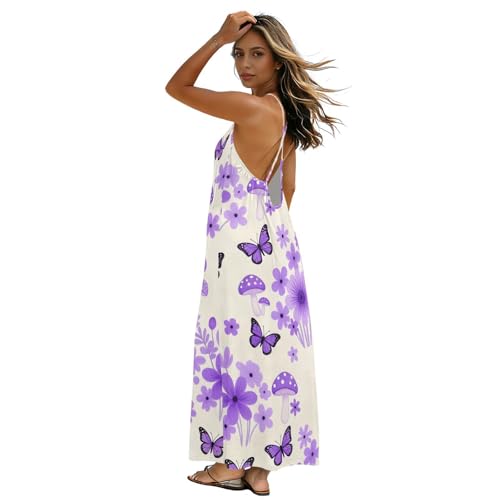 Robe caraco longue dos ouvert pour vos soirées d'été ensoleillées