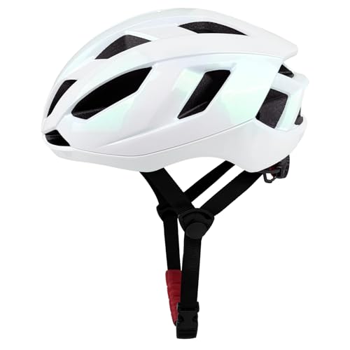 LeapBeast Casque Velo Route, Casques de Vélo de Montagne et de Route Réglables, Casque de Scooter Ultraléger Respirant et au Look Nacré pour Homme Femme...
