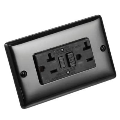 HUBBELL Wiring Devices KELLEMS GFRST20BK