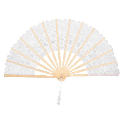 Ventaglio Pieghevole in Pizzo Vuoto, ventaglio