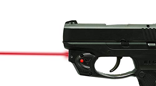 Viridian E Series Red Laser Sight for LCP Custom Fit Gun Sight with Ambidextrous On and Off Switch Black