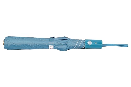 Image of Sun A-Series 2 Fold UV Protective Umbrella (Steel Blue)