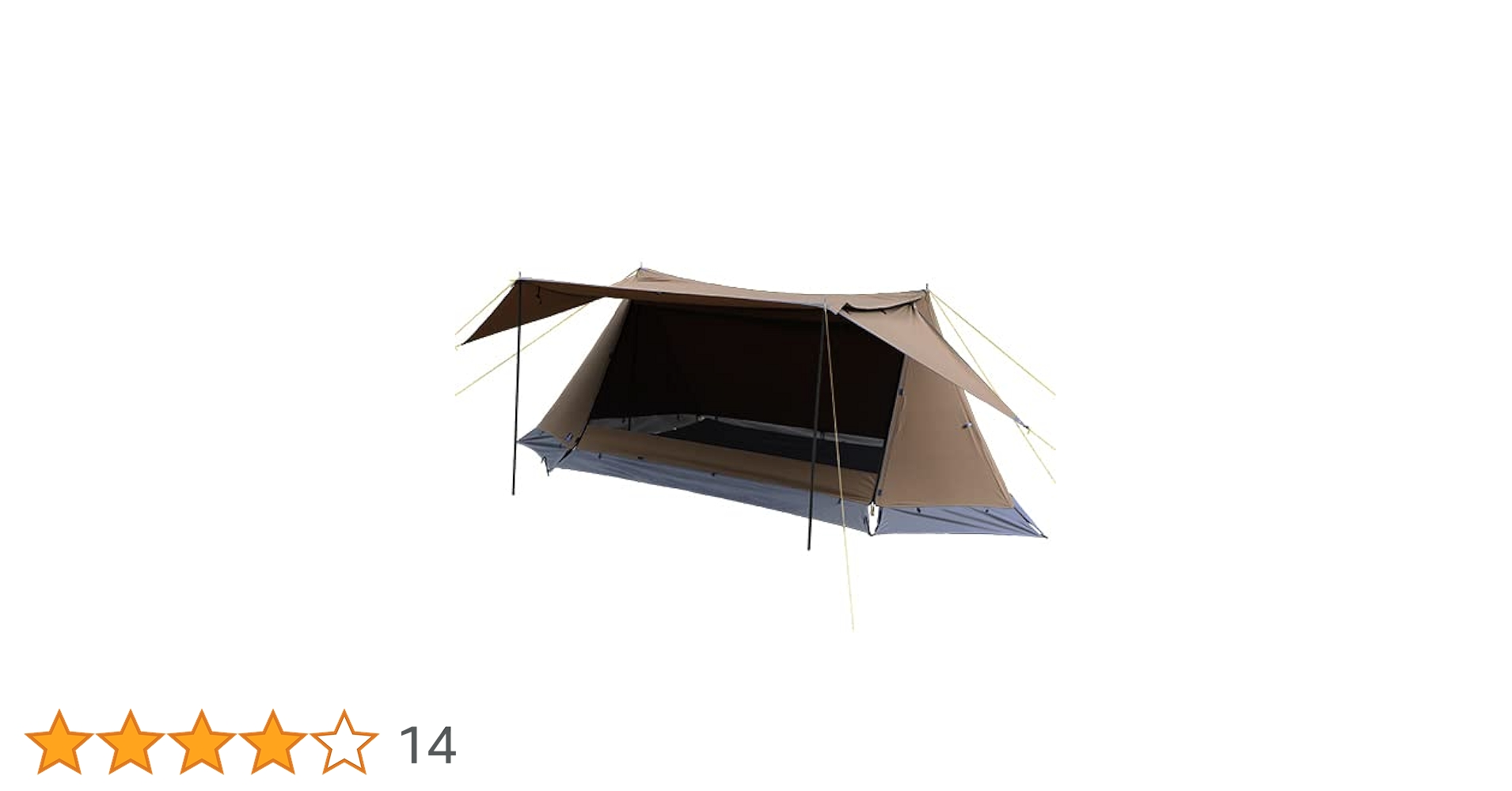 [クイックキャンプ] ポリコットン ツインポールソロテント QC-PT340 ポリコットン ツインポールソロテント ｜商品｜QUICKCAMP(クイック