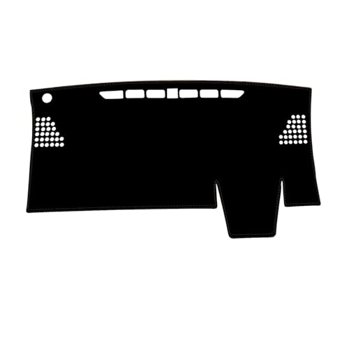 Rifoda 2022 新型 トヨタ ヴォクシー ノア 90系 ダッシュボードマット VOXY NOAH 日焼け防止 内装パーツ PUの素材 耐熱性 耐久性 保護マット(ブラック線)