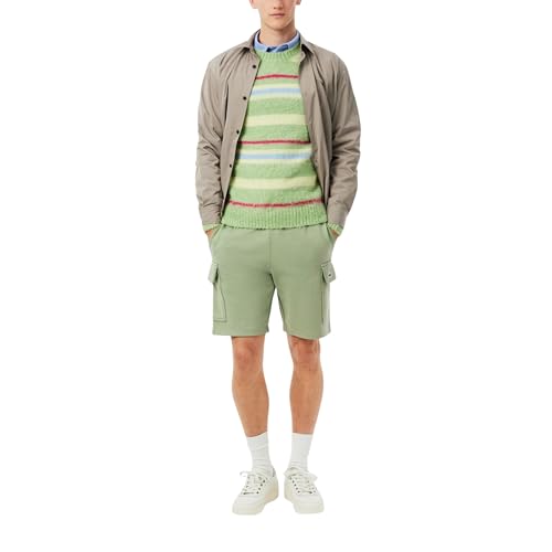 Image of Lacoste Men's Cotton Fleece Cargo Shorts