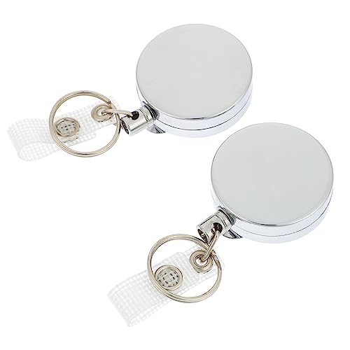 Porte-cartes d'identité avec cordon porte-clés et enrouleur clip rétractable VILLCASE