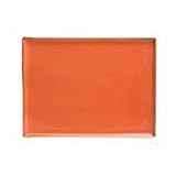 PORLAND 04ALM001586 Porland Amber Rechteckige Tablett, 270 mm x 210 mm, 12 Stück