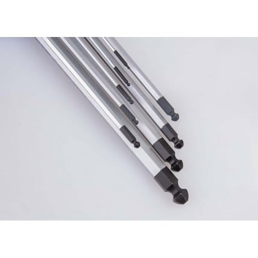 Set di chiavi a brugola extra lunghe BALL POINT 1,5-10 mm - 9 pezzi