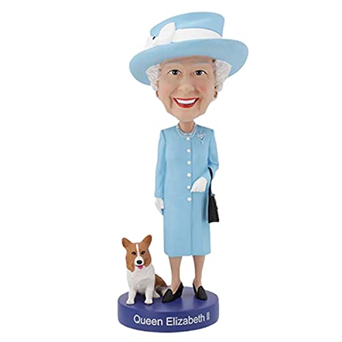 Poupée Reine Elizabeth II avec Kirky Model 2022 Collection d'ornements commémoratifs de la Reine d'Angleterre mettant en Vedette Sa Majesté la Reine