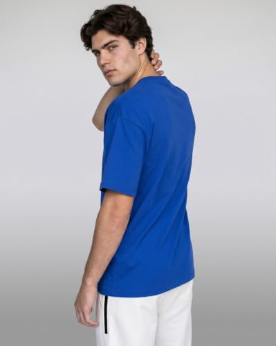 Image of Nobero 100% Cotton Oversized T Shirts for Men Stylish | Oversized Fit | Solid T Shirts for Men 180 GSM Combed Cotton | Round Neck Half Sleeve