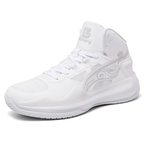 Bacury Women’s Basketball Shoes Breathable Non Slip Sneakers Lightweight Fashion Outdoor Sports Shoes