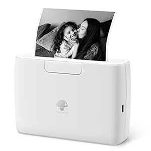 Phomemo M04S Mini-printer, 110 mm, draagbaar, zakprinter, bluetooth, thermische printer voor mobiele telefoon, 53/80/110…