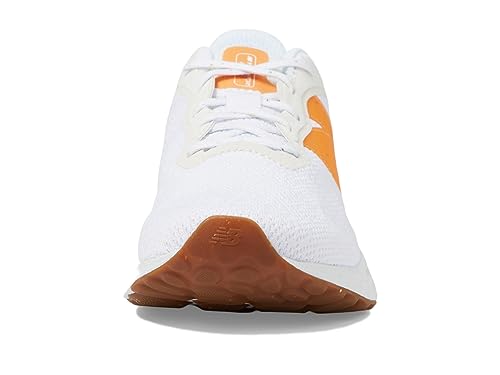 New Balance Women's Fresh Foam Arishi V4 Running Shoe, Sea Salt/Orange Fuzz, 5.5 Wide4