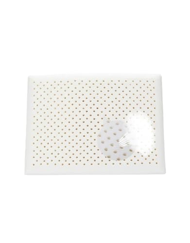 Almohada de Látex 58 cm x 38 cm x 6 cm Blanca