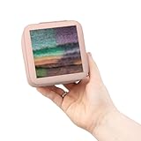 COMPACT TRAVEL SIZE — Measures just 4" x 4" x 2" (10 x 10 x 5 cm), small enough to tuck into a purse, carry-on, weekender, or backpack without taking up valuable packing space. SOFT PLUSH INTERIOR LINING — Smooth fabric lining cushions delicate jewel...