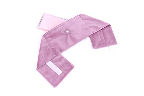 Caring Mom - Baby Colic Gas Relief, Microwavable and Reusable Gel Pack for Infants and Babies with Colic, Gas and Upset Tummies, Safe and Non-Toxic (Purple)