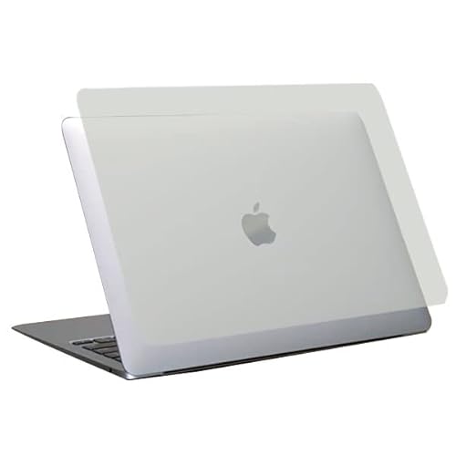 Mac Book Air カバー 保護 13インチ 薄型 マックブック ケース エアー 2020 持ち運び アップル ノートパソコン ハードケース 人気 おしゃれ 保護 カバー ブラック クリア (グレー)