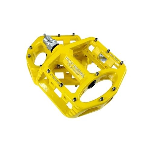 JIASHUNHE Bike Pedals Pedals For Bicycle Road Bike Pedal Cycling Ultralight MTB Lightweight Accessorie(Yellow)