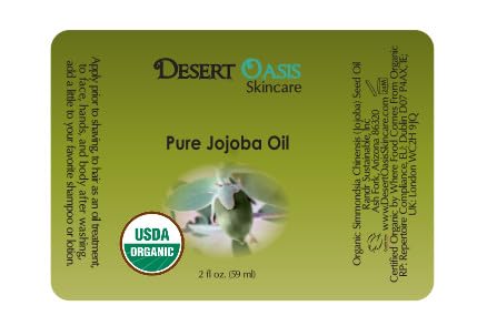 Miniatura 5 de Aceite de jojoba orgánico 100% puro. Tamaño de viaje 2 onzas más ungüento de manos sin perfume con más del 50% de aceite de jojoba. 100% natural (1