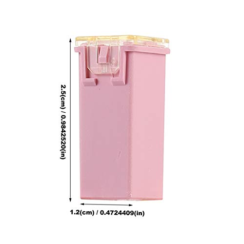 ULTECHNOVO 8 Pcs Micro Cartucho FusÃ­veis Automotivos Kit de FusÃ­veis de Baixo Perfil Mini Caixa Em