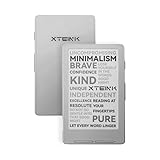 XTEINK X4 E-Book Reader (Developer Edition), 4.3' Pocket E-Ink eReader, Physical Page-Turn Buttons, Ultra-Thin 0.23' & 2.72 oz, Magnetic-Ready Design, Distraction-Free Reading, 16GB, Mist Gray