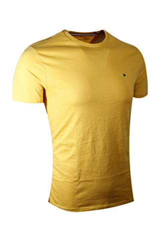 Image of Tommy Hilfiger Men's Stretch Jersey Crew Neck T-Shirt Gray