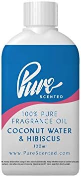 코코넛 워터 히비스커스 향수 오일 - 100ML 양초 왁스 용해 화장품 디퓨저 비누(코코넛 워터 히비스커스)에 적합